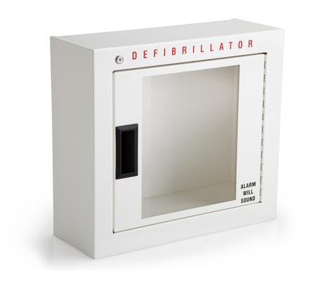 Philips Defibrillator Wall Cabinet With Alarm